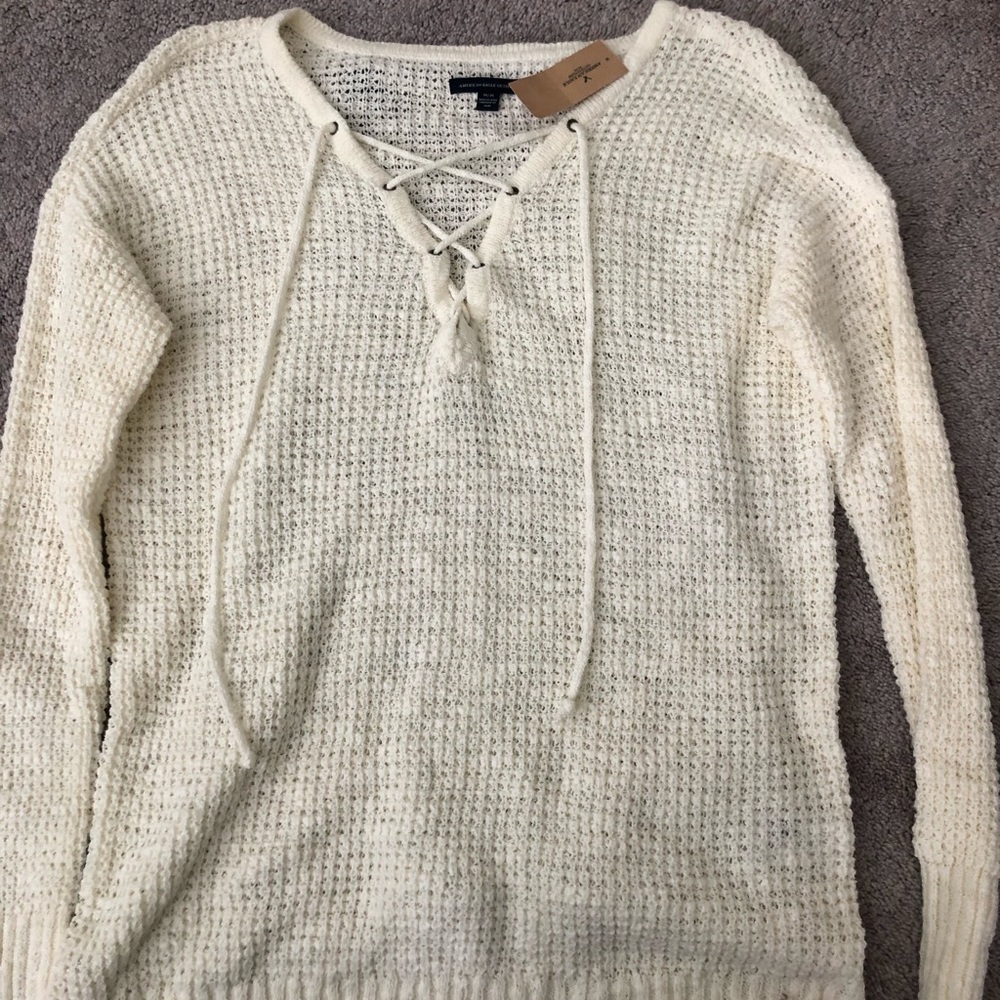 White sweater